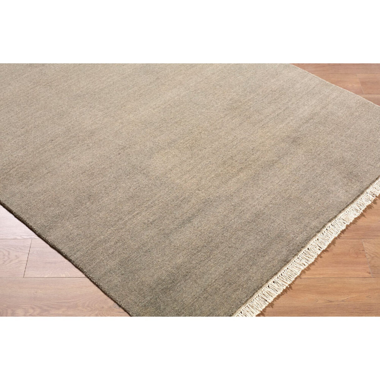 Modern European furniture - Hand-Loomed Wool Fringe Square Carpet - www.oroa.com