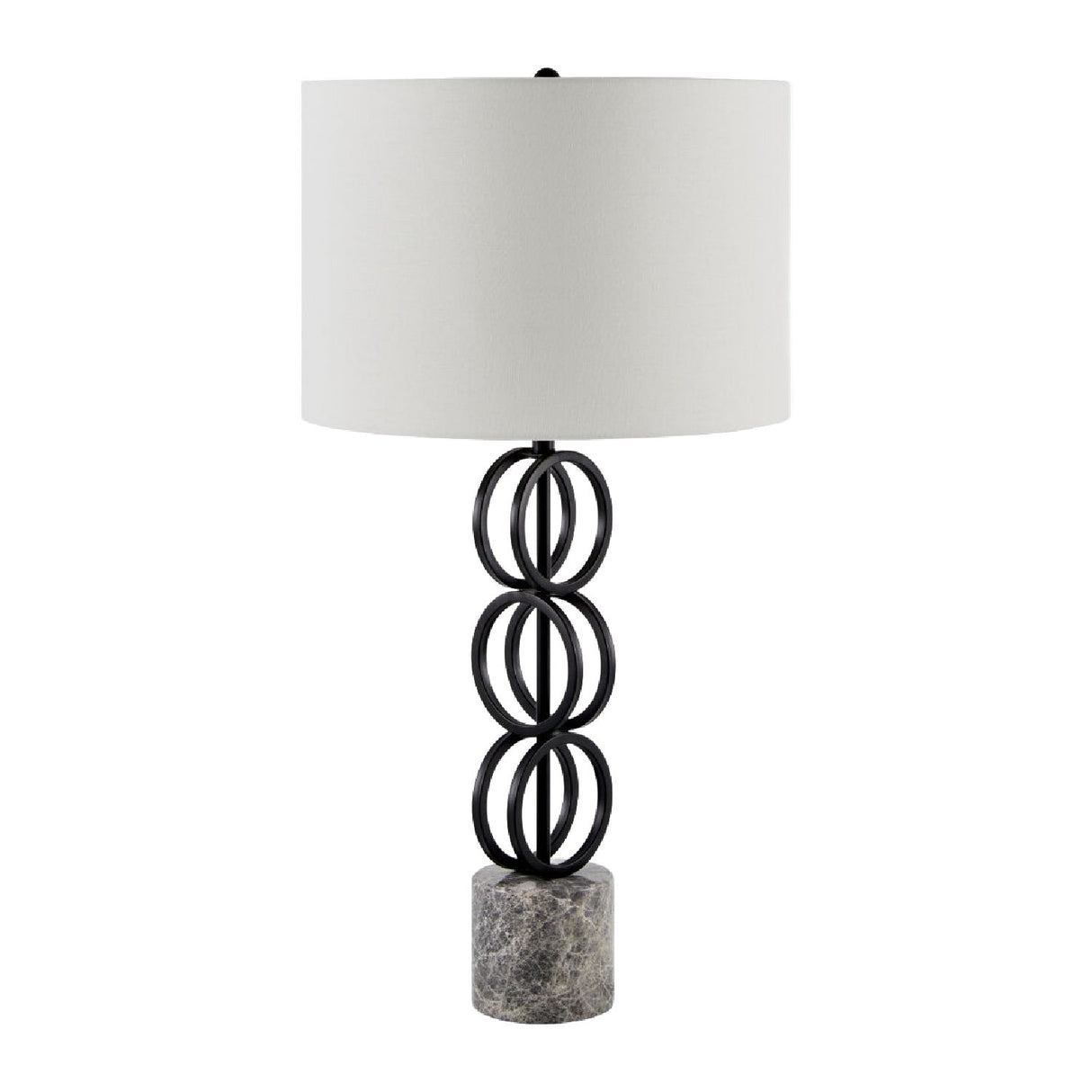 Modern European furniture - Metal Rings Accent Table Lamp - www.oroa.com