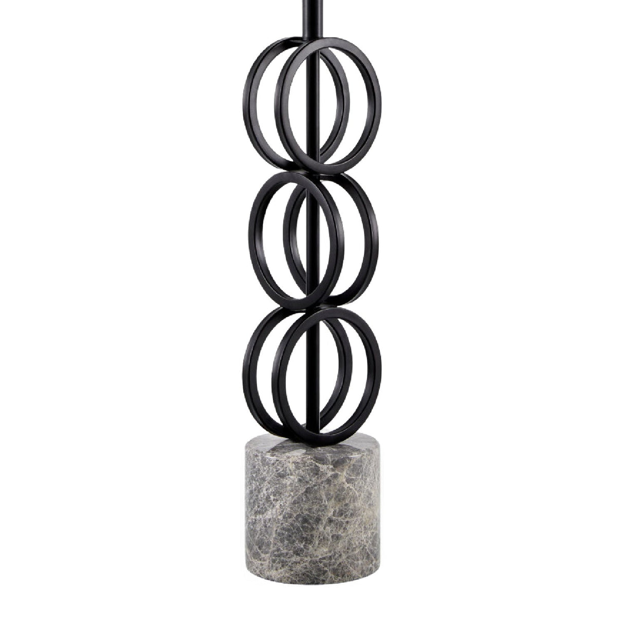 Modern European furniture - Metal Rings Accent Table Lamp - www.oroa.com