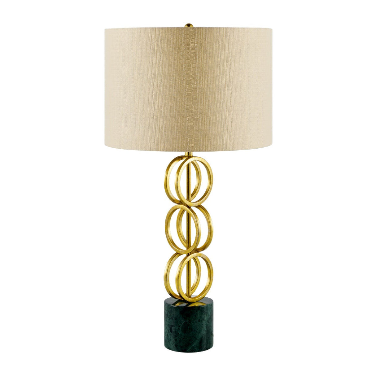 Modern European furniture - Gold Rings Accent Table Lamp - www.oroa.com