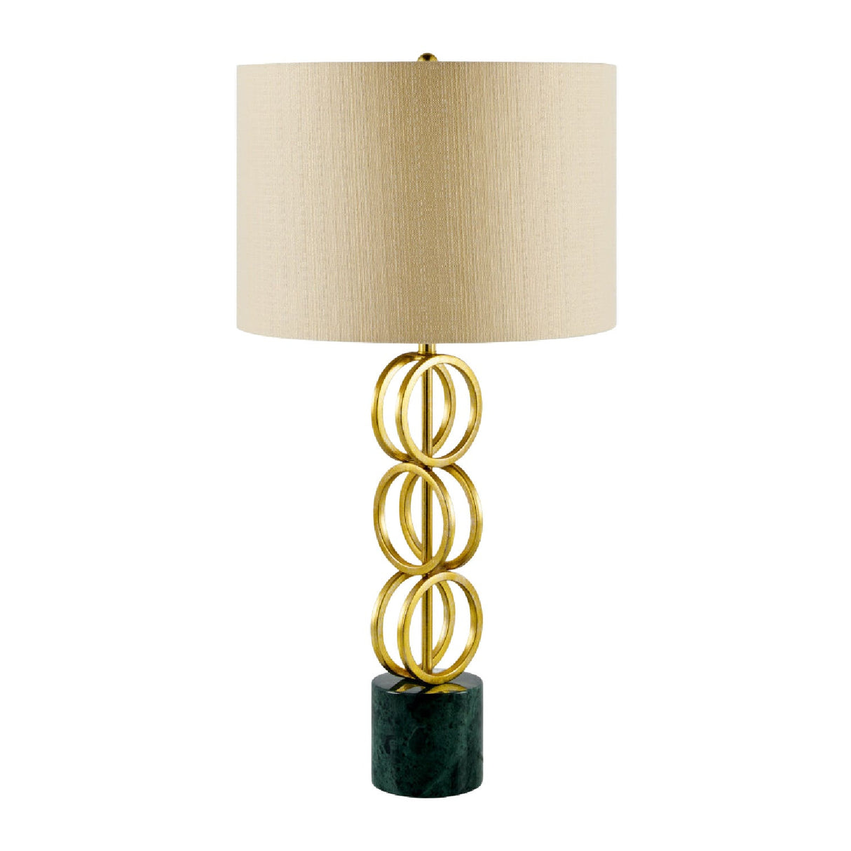 Modern European furniture - Gold Rings Accent Table Lamp - www.oroa.com