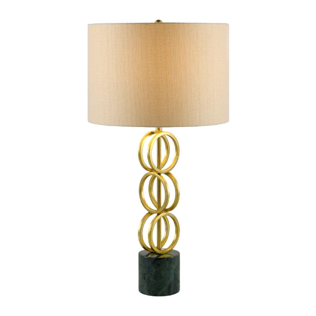 Modern European furniture - Gold Rings Accent Table Lamp - www.oroa.com