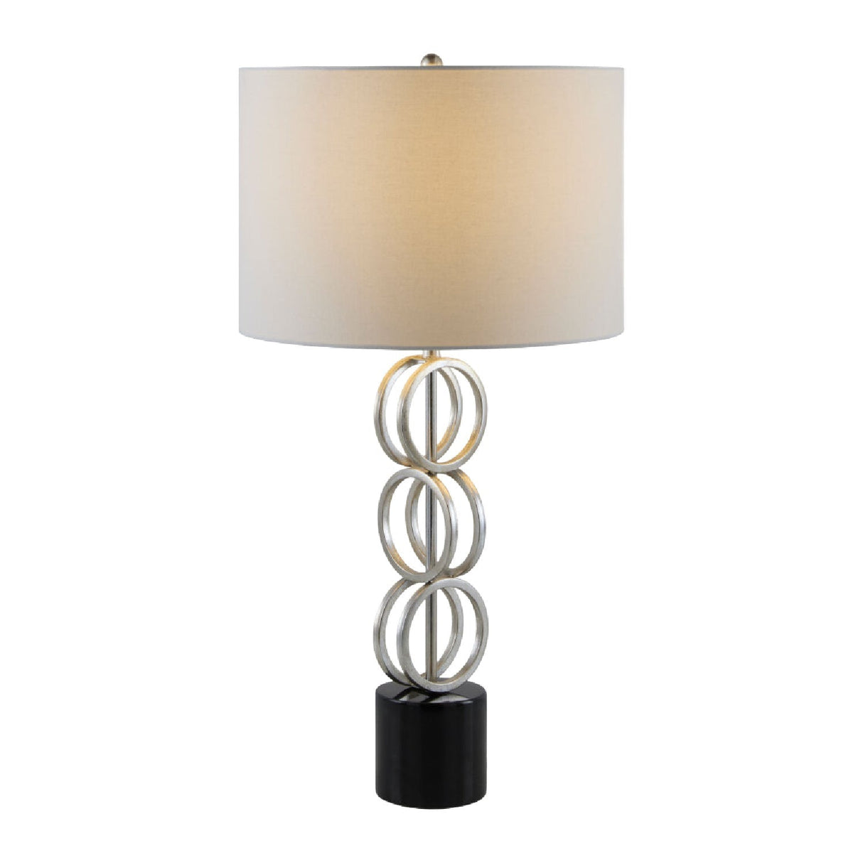 Modern European furniture - Metal Rings Accent Table Lamp - www.oroa.com
