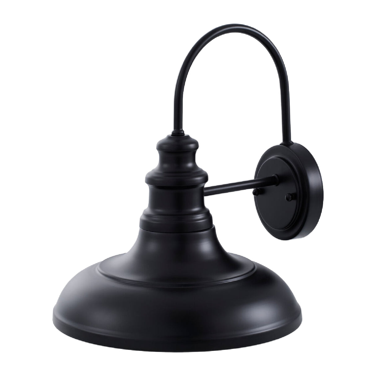 Modern European furniture - Black Metal Accent Wall Lamp - www.oroa.com