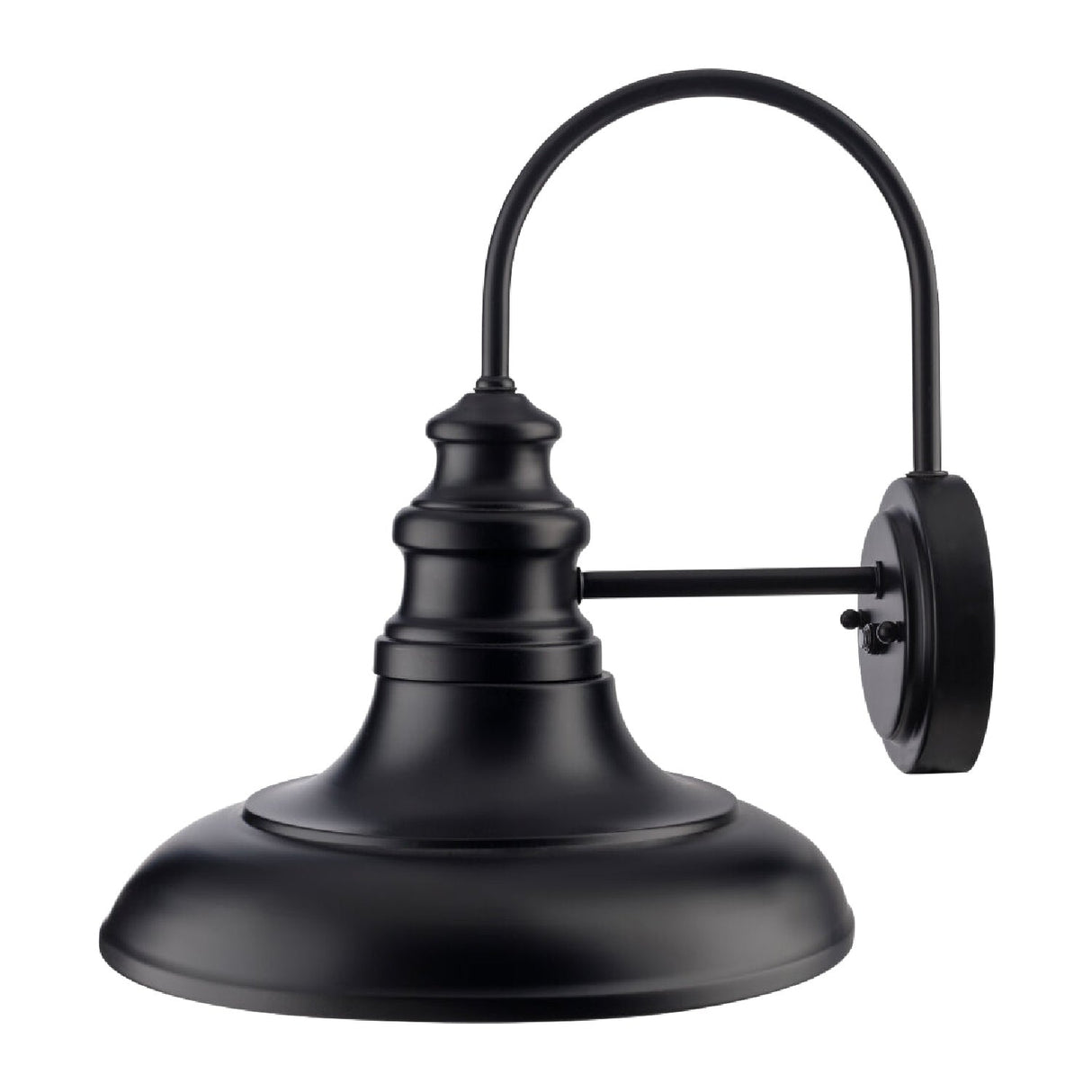 Modern European furniture - Black Metal Accent Wall Lamp - www.oroa.com