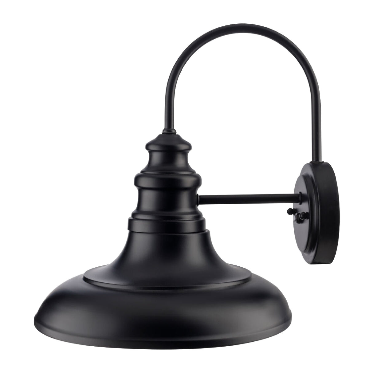 Modern European furniture - Black Metal Accent Wall Lamp - www.oroa.com
