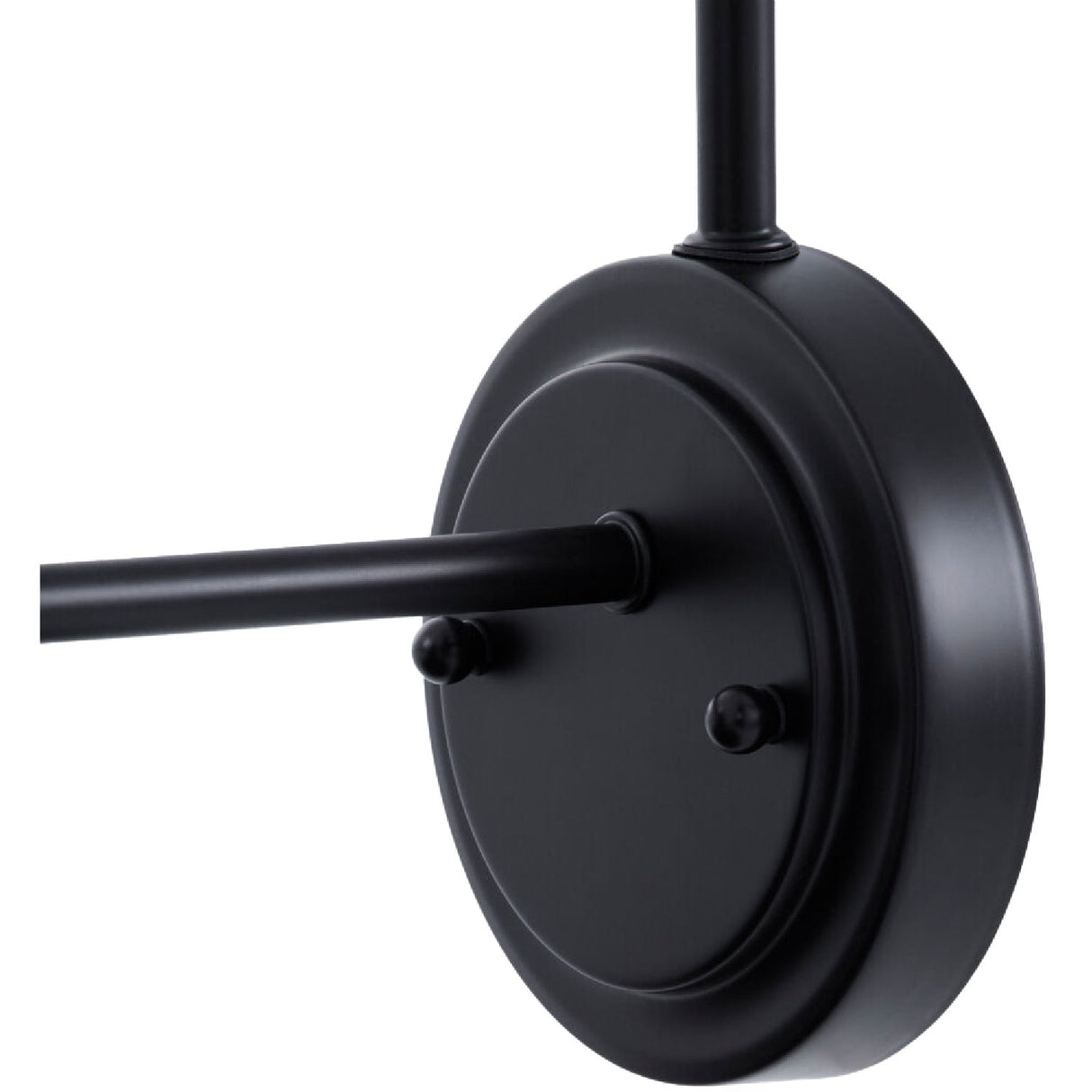 Modern European furniture - Black Metal Accent Wall Lamp - www.oroa.com