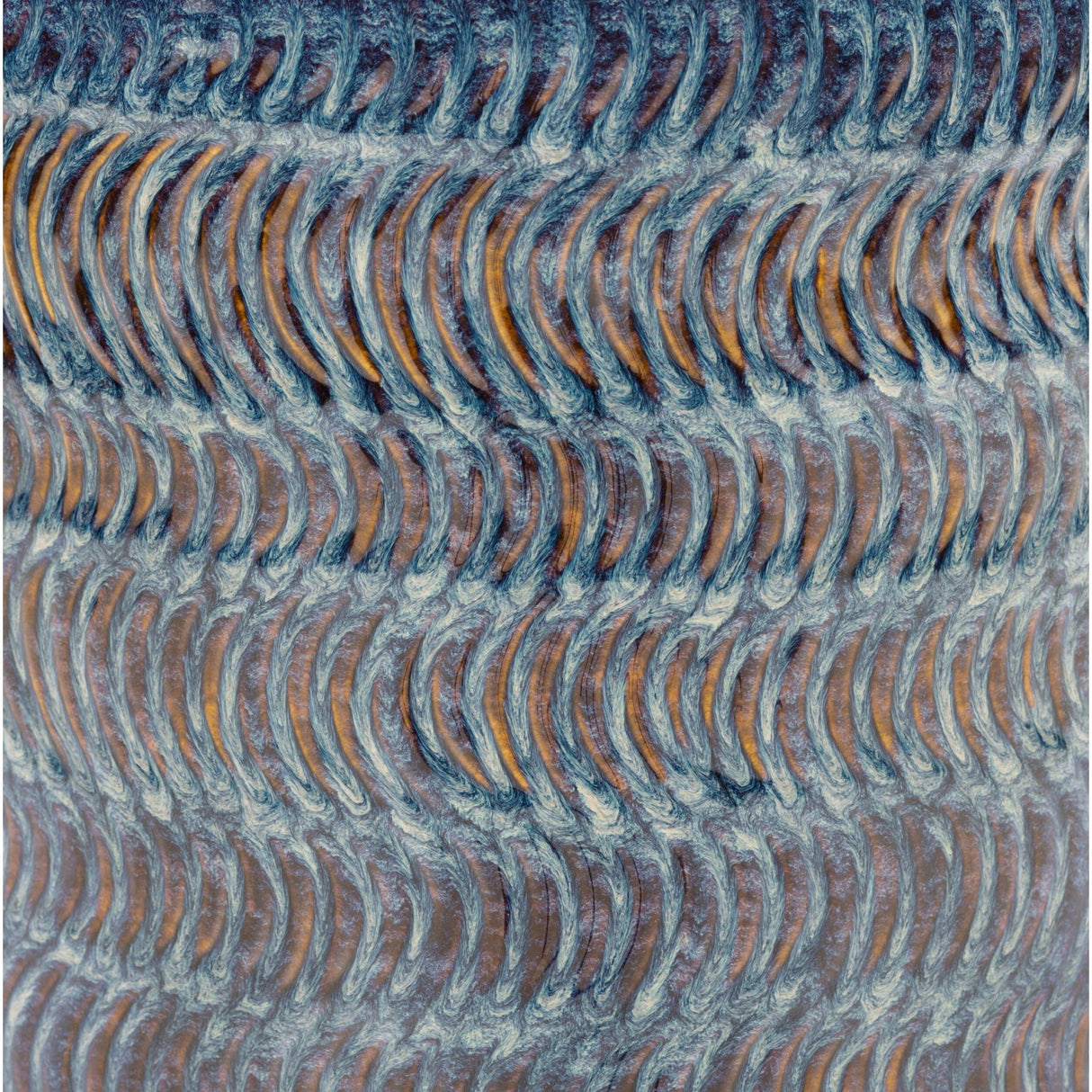 Modern European furniture - Blue Glazed Garden Stool - www.oroa.com