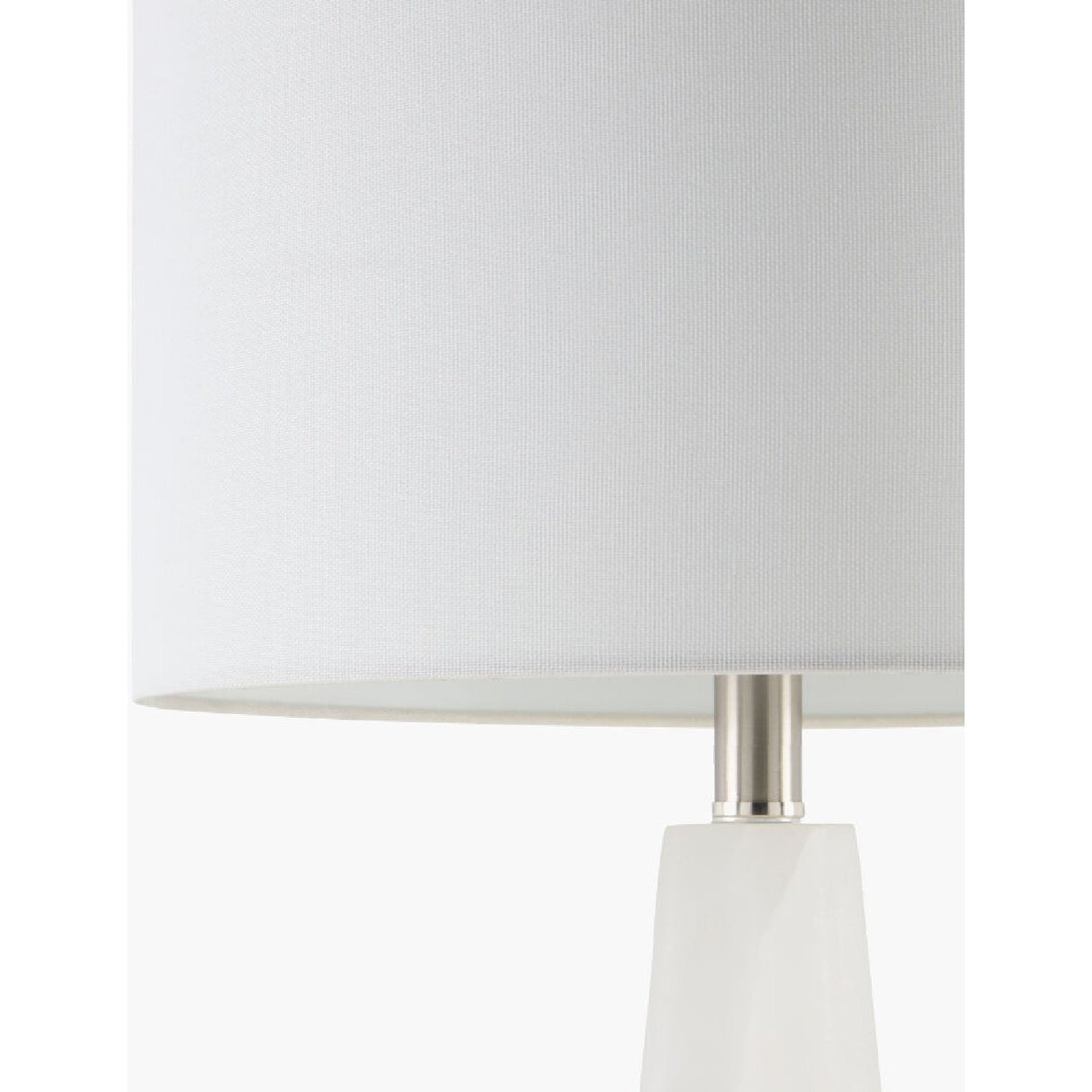 Modern European furniture - Cream Stone Accent Table Lamp - www.oroa.com