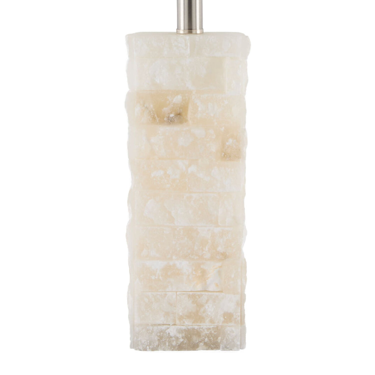 Modern European furniture - Cream Stone Accent Table Lamp - www.oroa.com