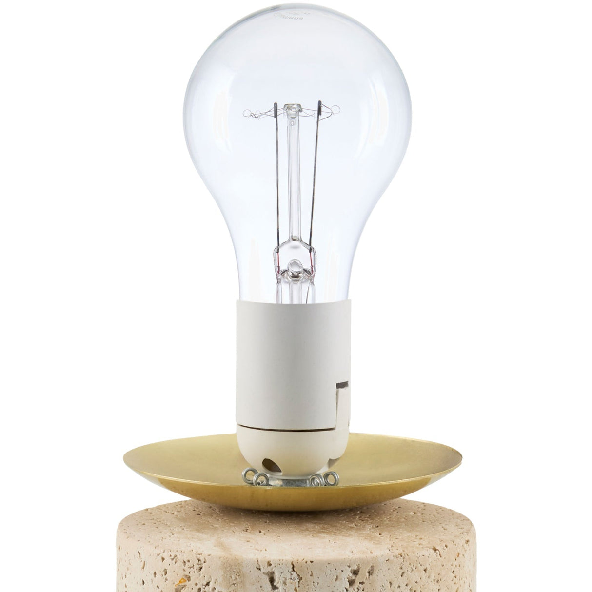 Modern European furniture - White Glass Globe Table Lamp - www.oroa.com
