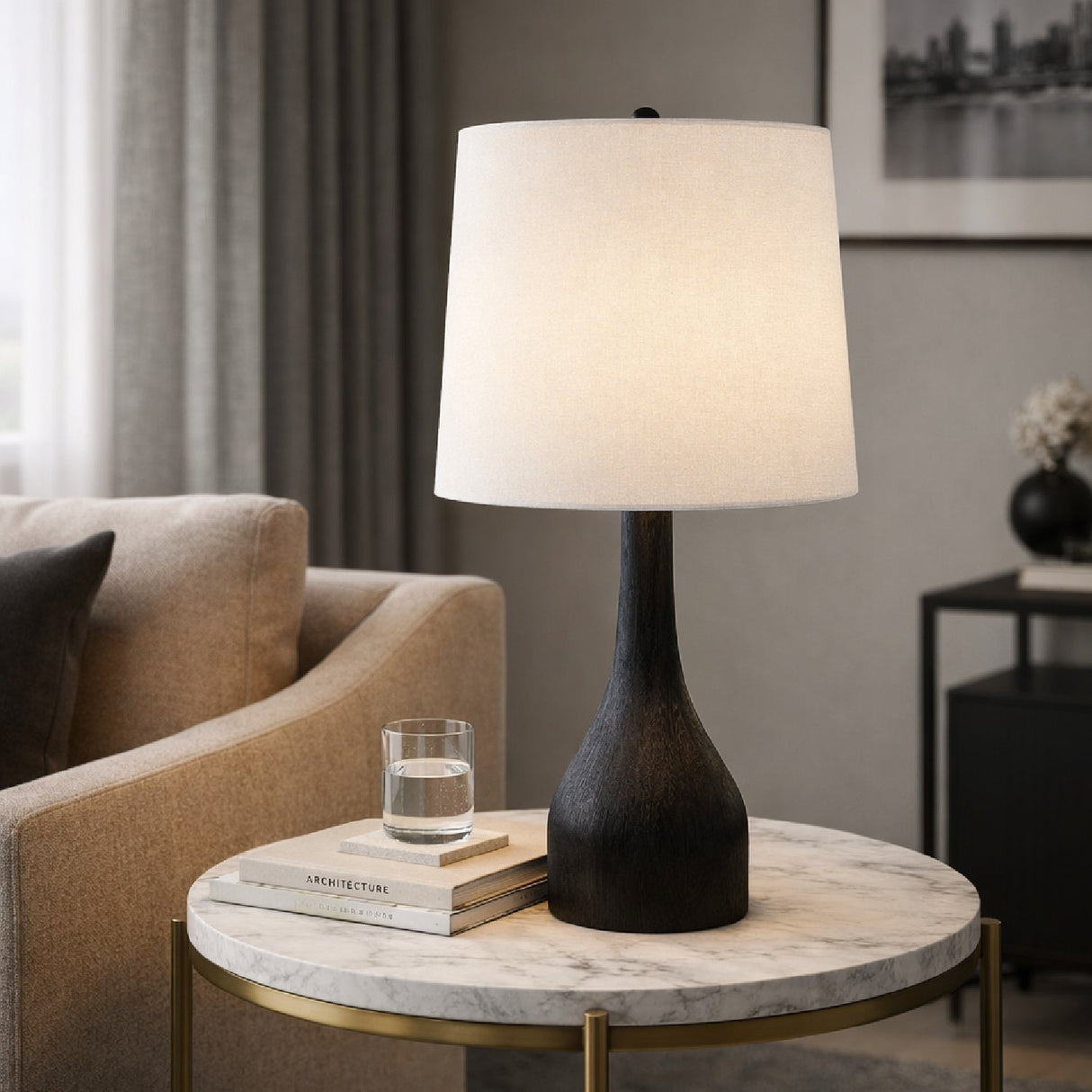 Modern European furniture - Modern Minimalist Accent Table Lamp - www.oroa.com
