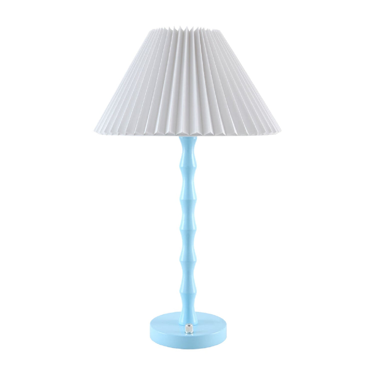 Modern European furniture - Pleated Linen Iron Table Lamp - www.oroa.com