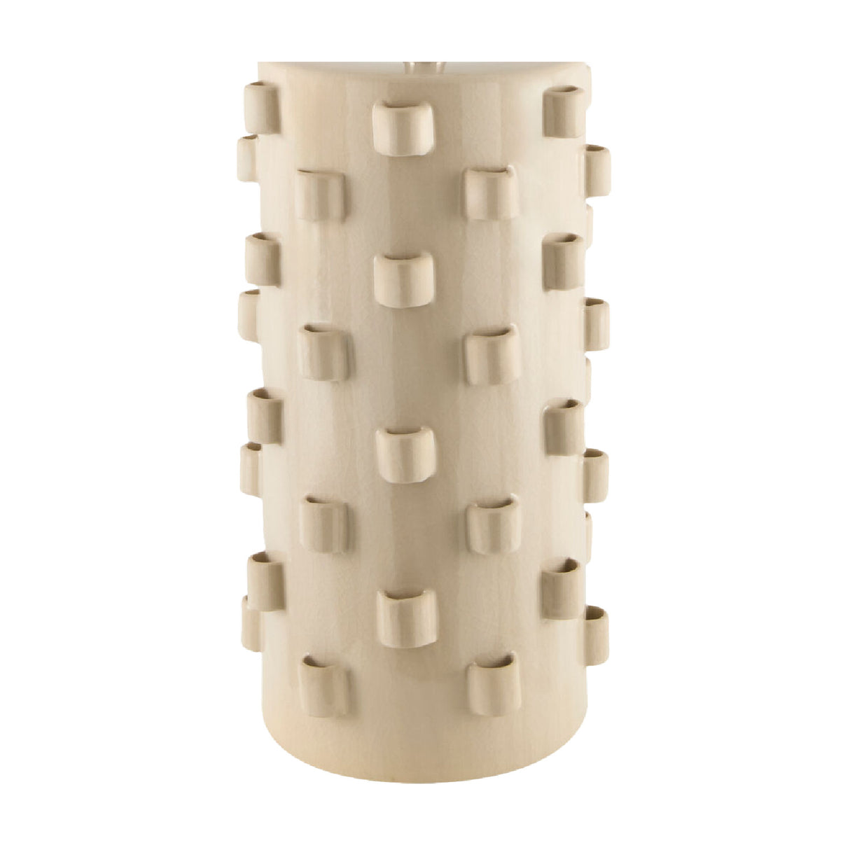 Cream Ceramic Embellished Table Lamp | Oroa.com