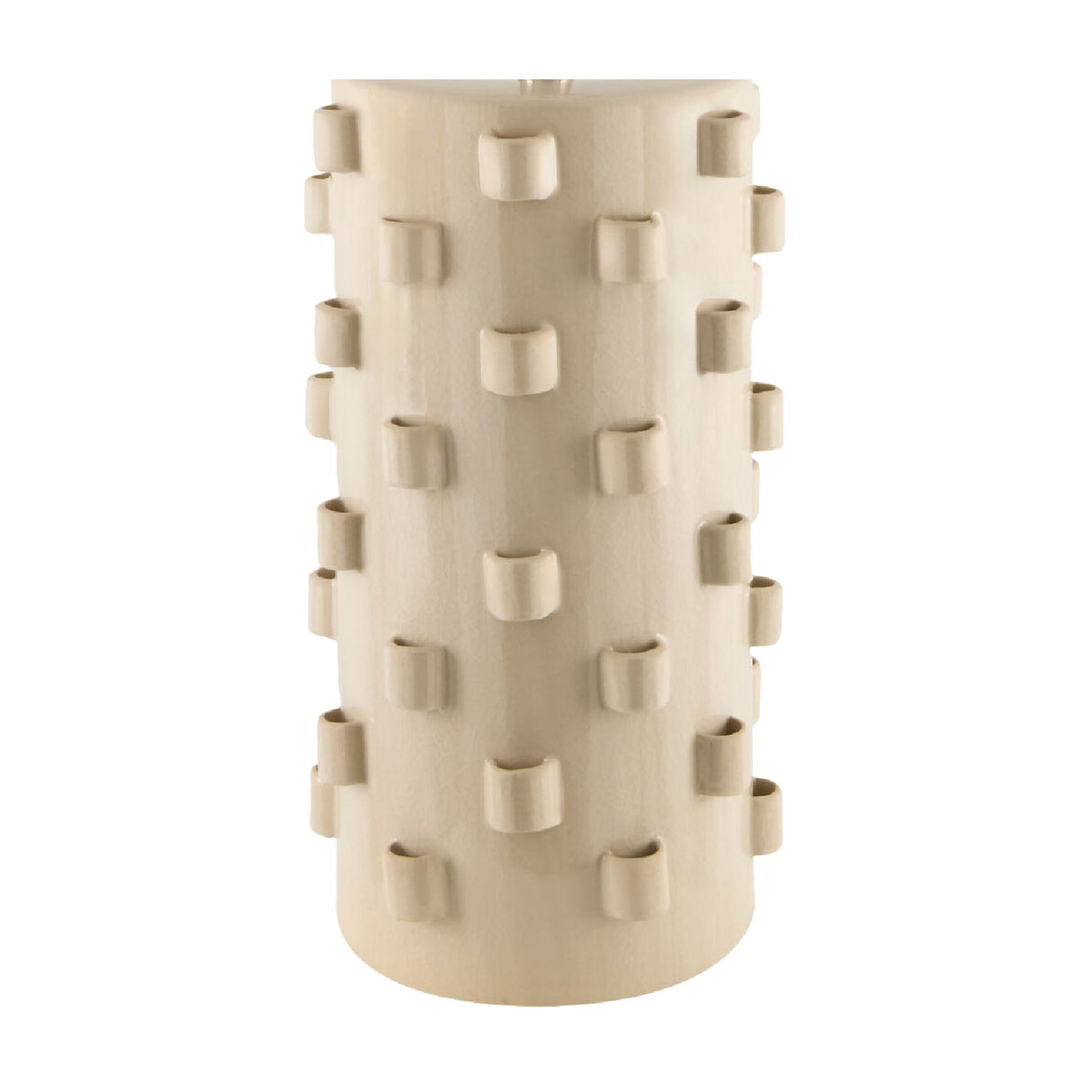 Modern European furniture - Cream Ceramic Embellished Table Lamp - www.oroa.com