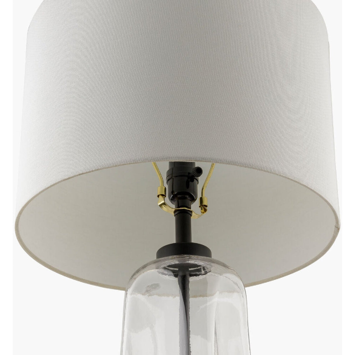 Modern European furniture - Clear Glass Cotton Table Lamp - www.oroa.com
