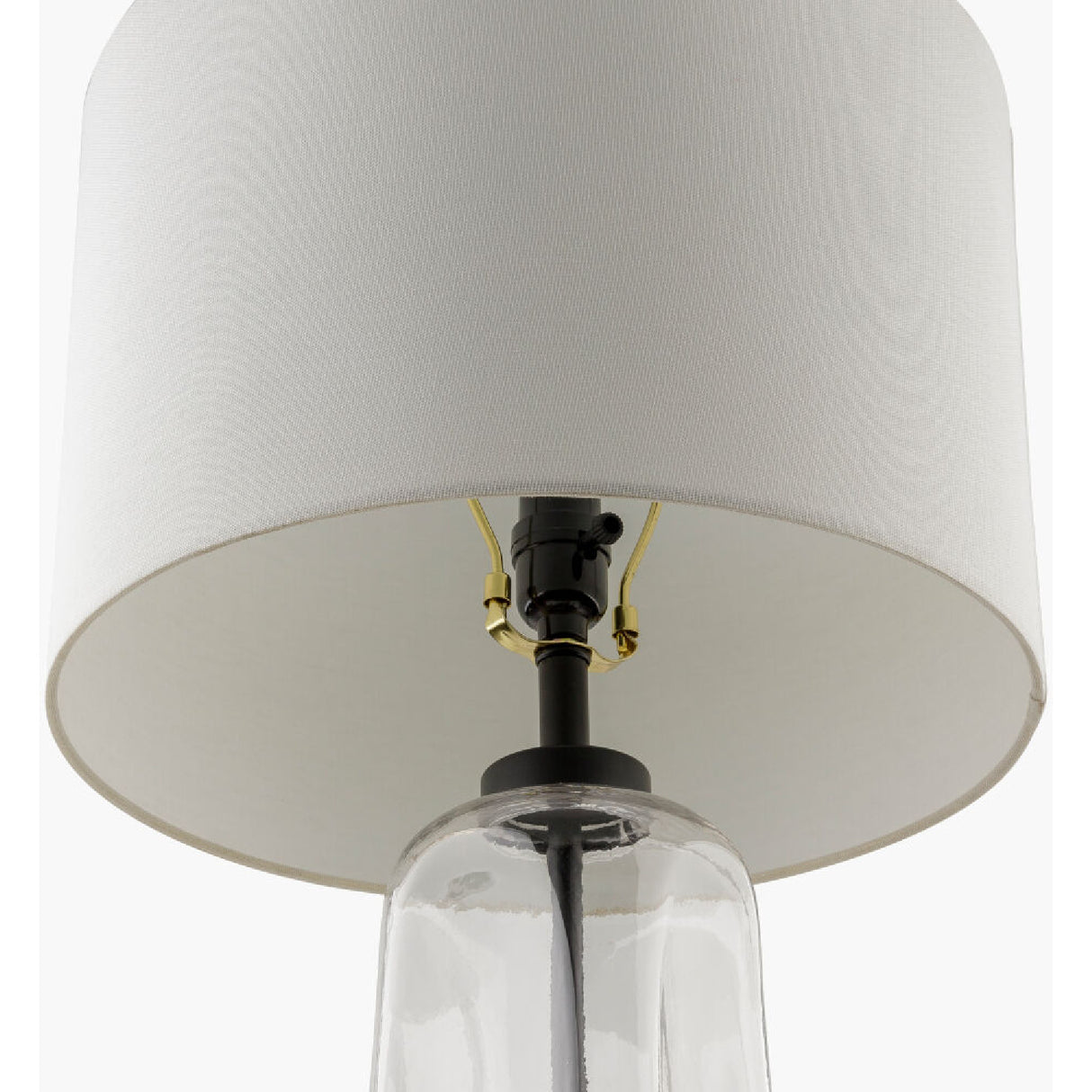 Clear Glass Cotton Table Lamp | Oroa.com