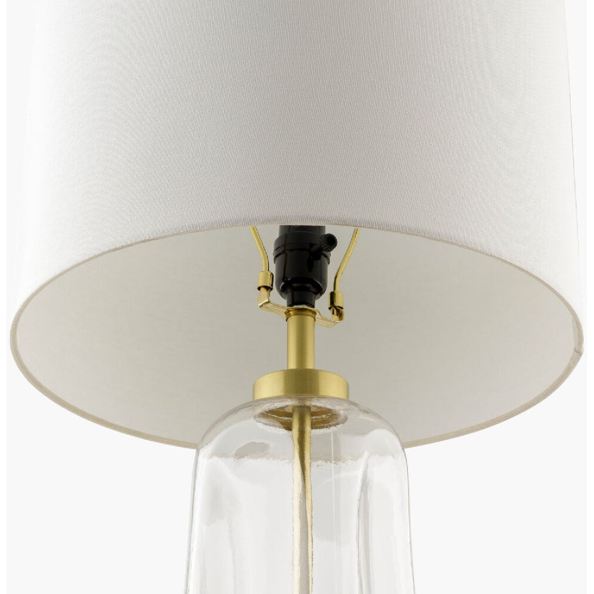 Modern European furniture - Clear Glass Cotton Table Lamp - www.oroa.com