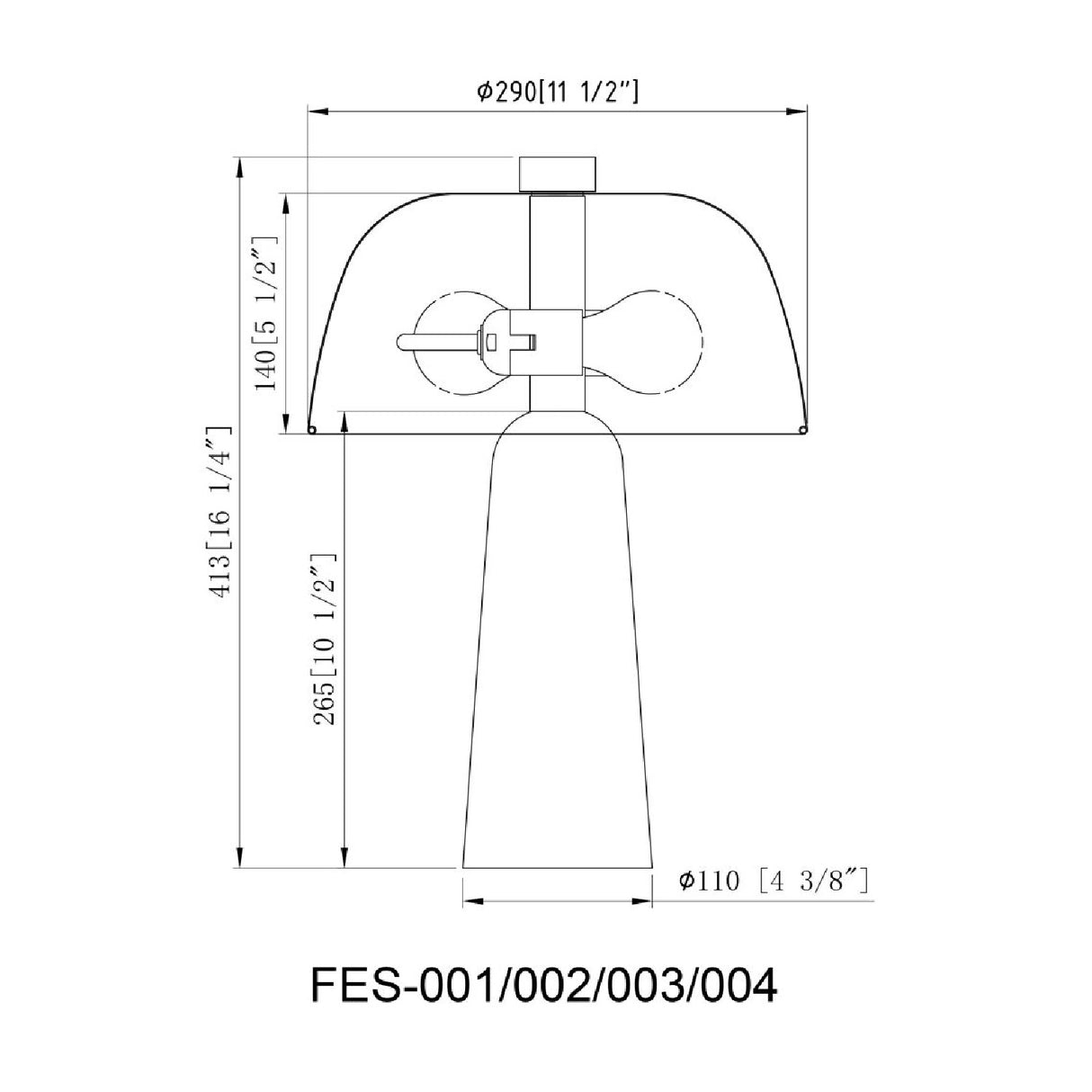 Metal Shade Travertine Table Lamp L | Oroa.com