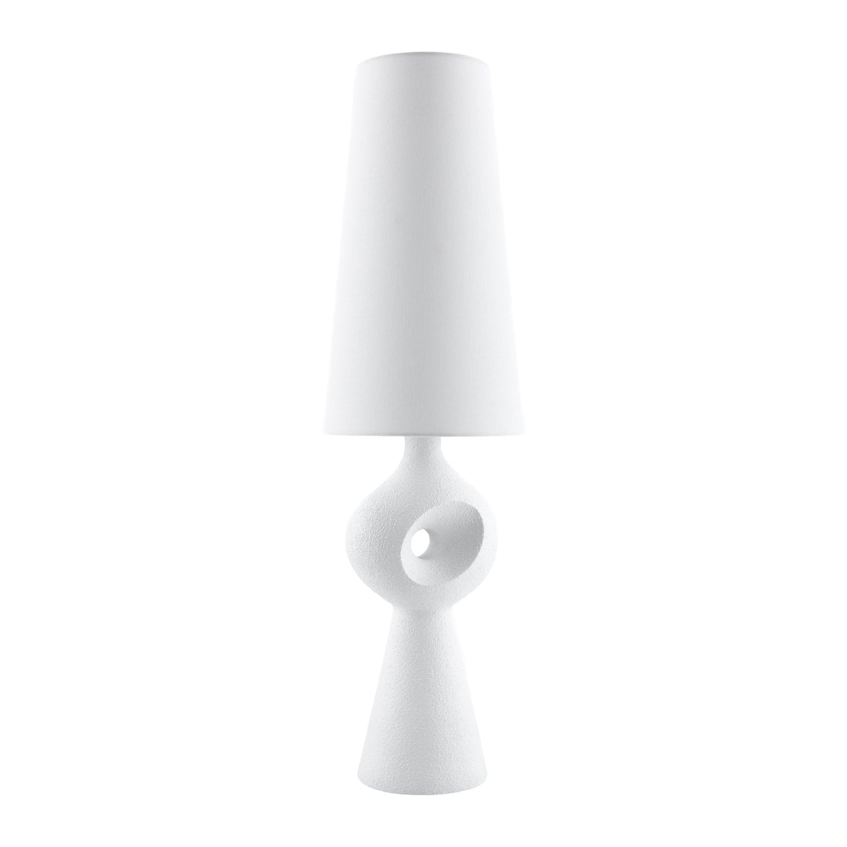 Modern European furniture - Sculptured Base Accent Table Lamp - www.oroa.com