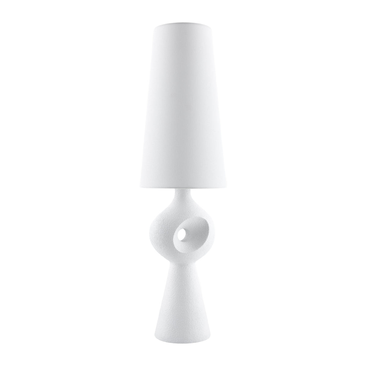 Modern European furniture - Sculptured Base Accent Table Lamp - www.oroa.com