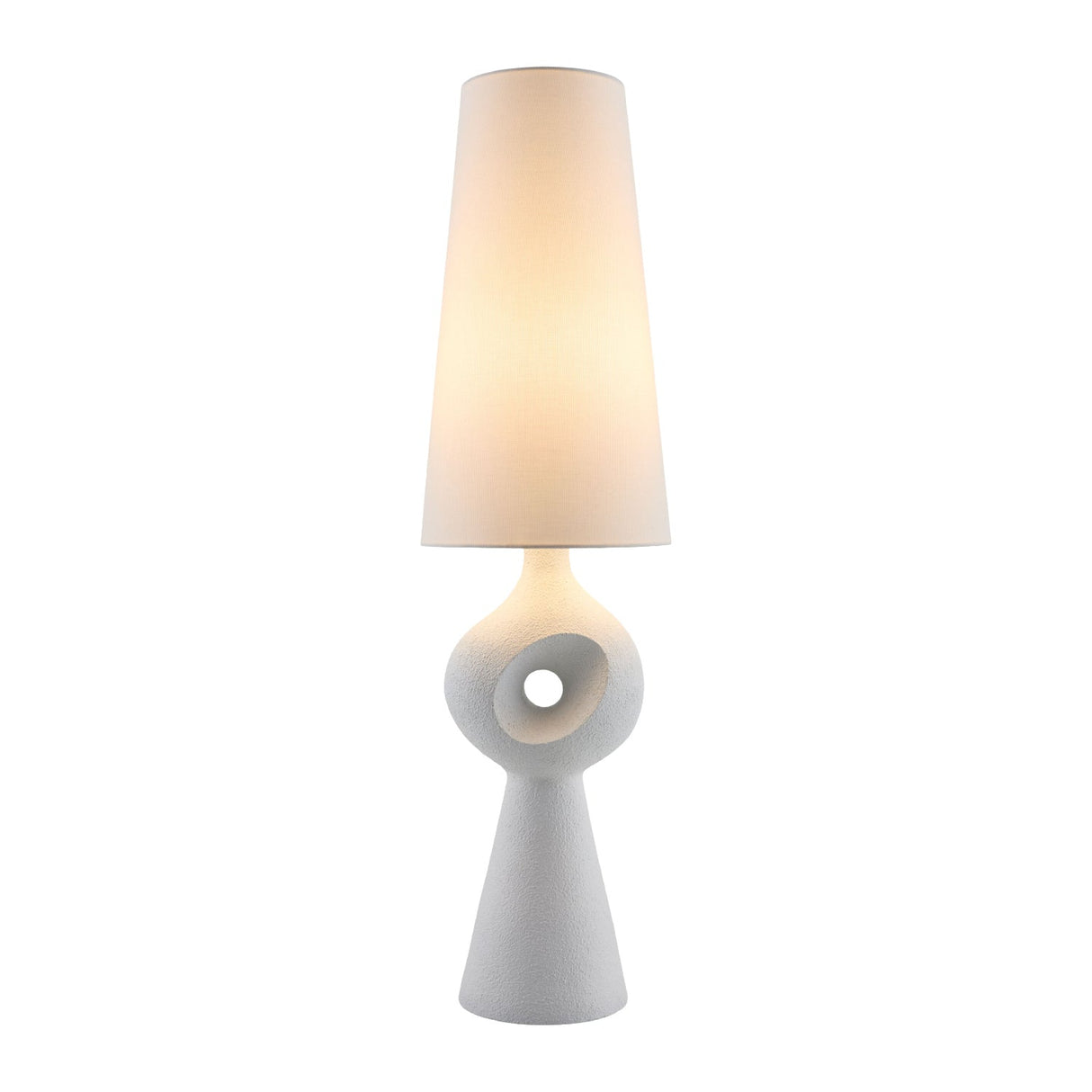 Modern European furniture - Sculptured Base Accent Table Lamp - www.oroa.com