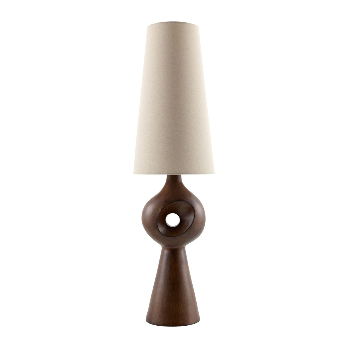 Modern European furniture - Sculptured Base Accent Table Lamp - www.oroa.com
