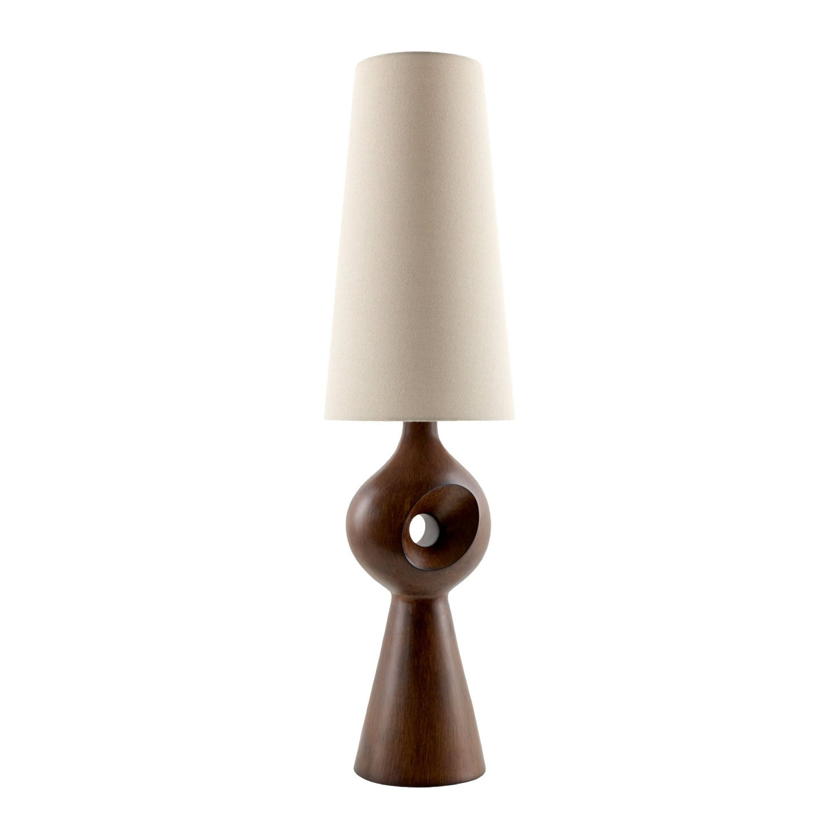 Modern European furniture - Sculptured Base Accent Table Lamp - www.oroa.com