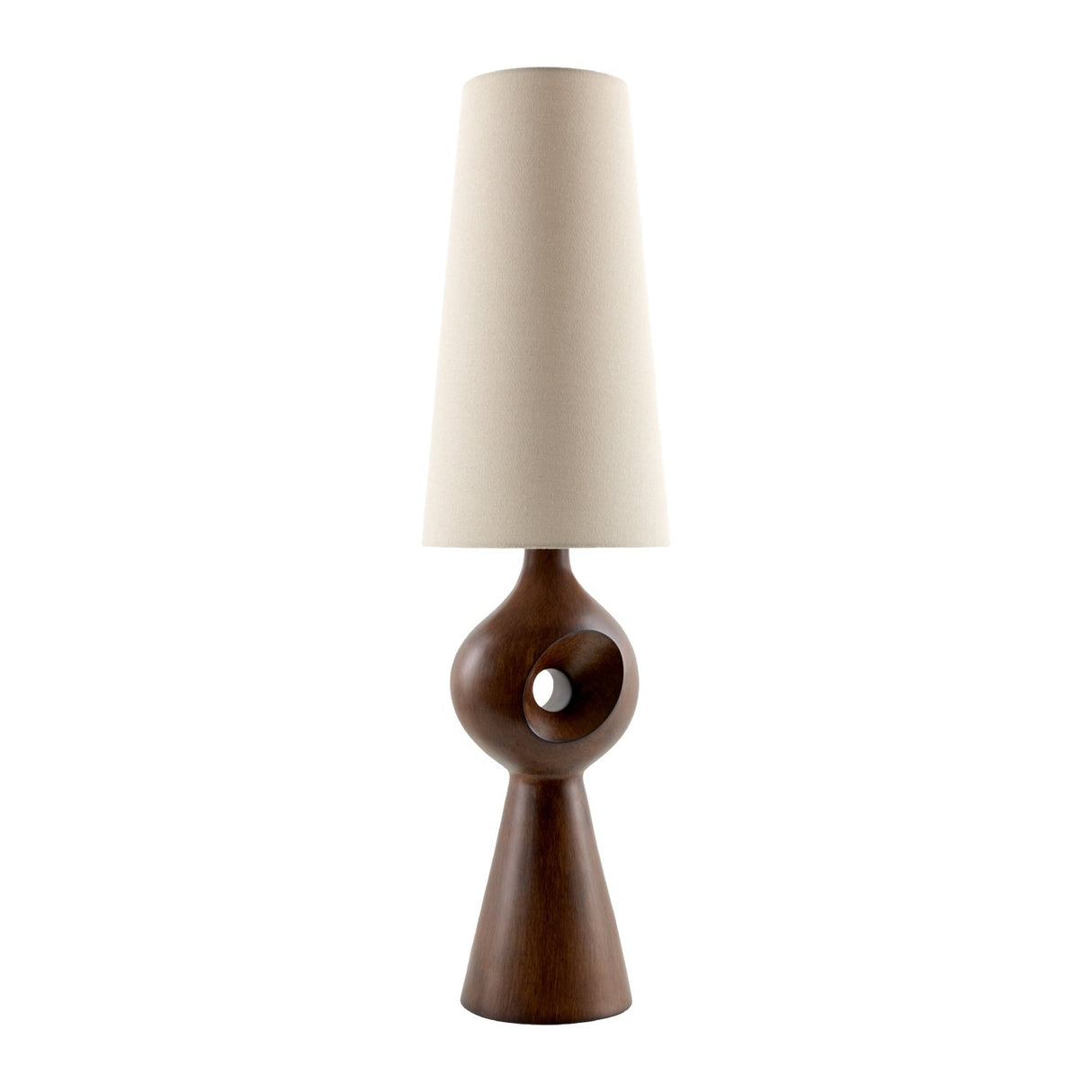 Modern European furniture - Sculptured Base Accent Table Lamp - www.oroa.com