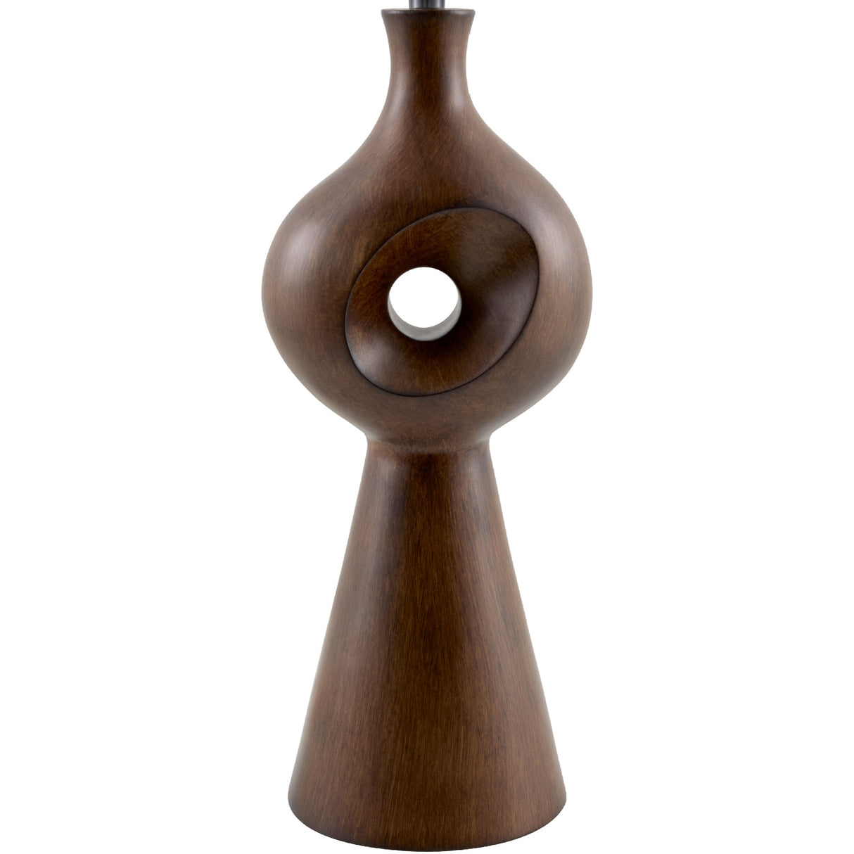 Modern European furniture - Sculptured Base Accent Table Lamp - www.oroa.com