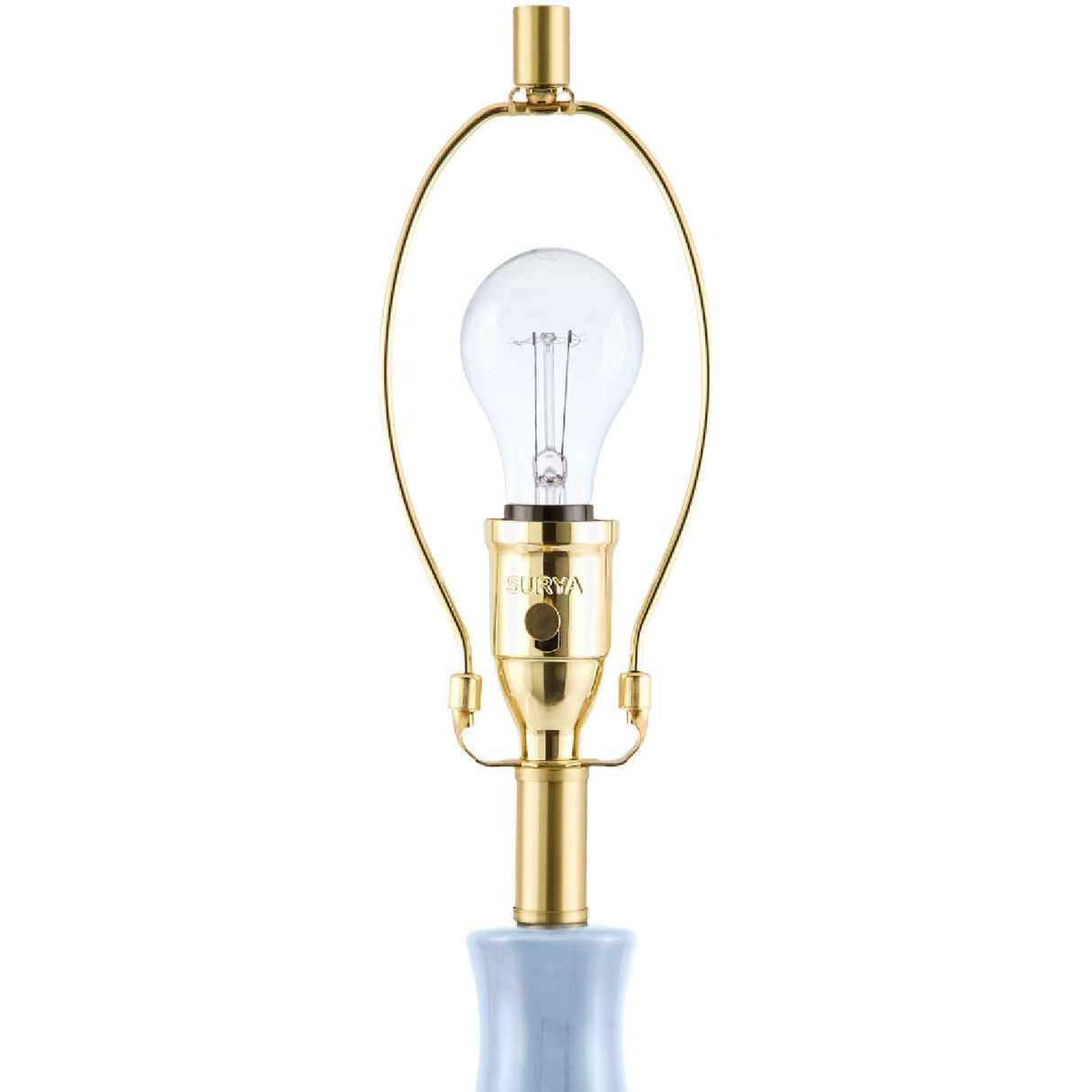 Modern European furniture - Fluted Glazed Ceramic Table Lamp - www.oroa.com