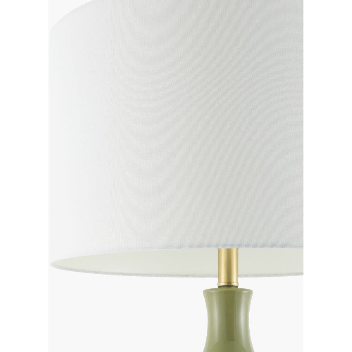 Modern European furniture - Fluted Glazed Ceramic Table Lamp - www.oroa.com