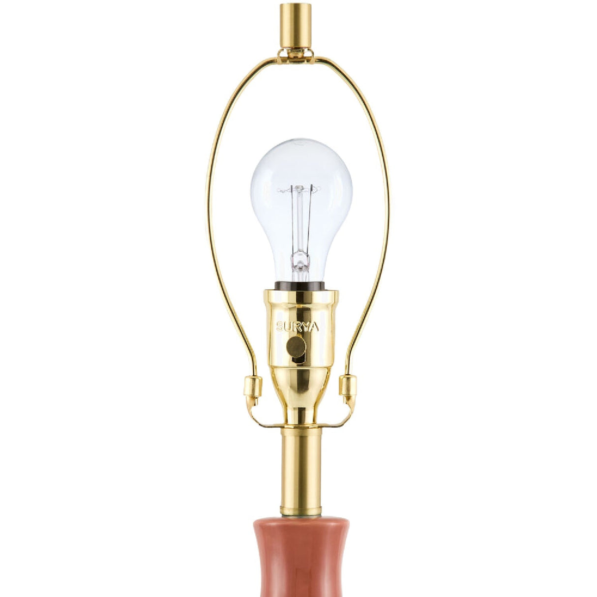 Modern European furniture - Fluted Glazed Ceramic Table Lamp - www.oroa.com