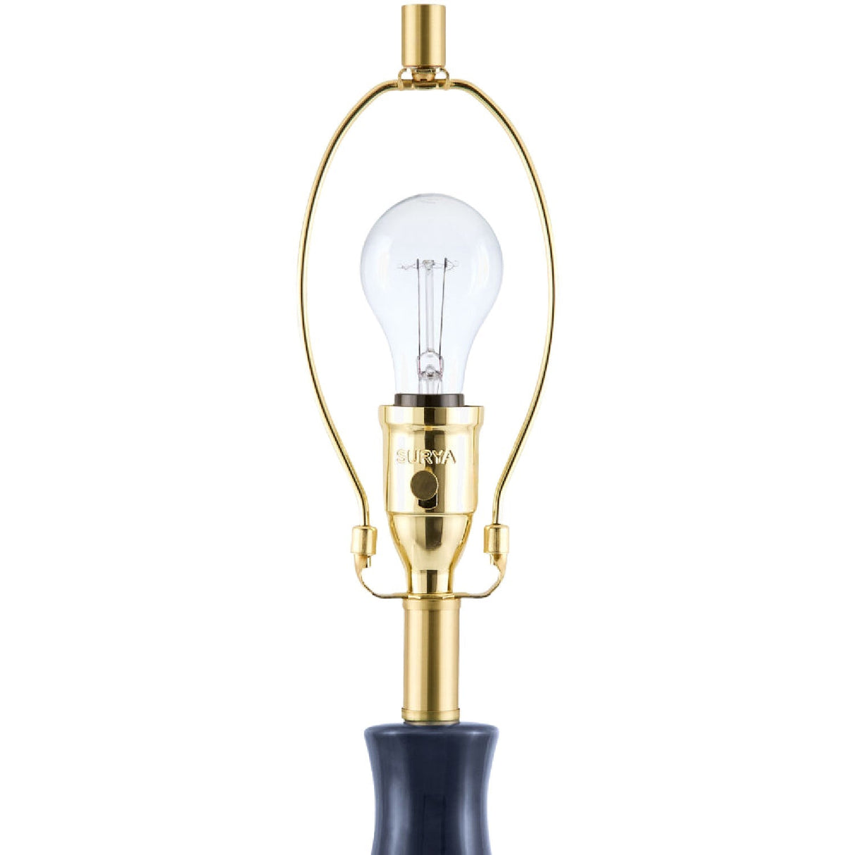Modern European furniture - Fluted Glazed Ceramic Table Lamp - www.oroa.com