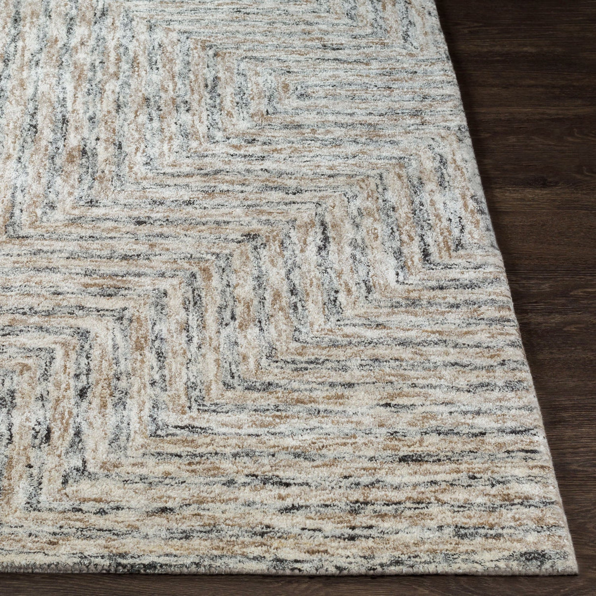 Modern European furniture - Hand-Tufted Wool Blend Table Runner - www.oroa.com