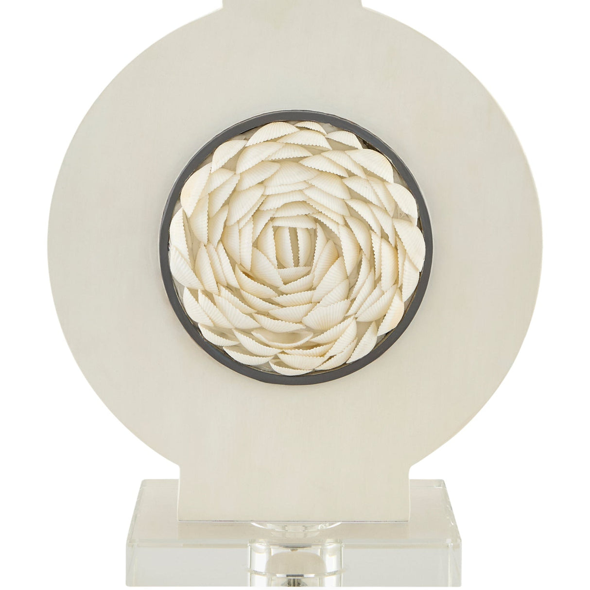 Modern European furniture - Shell Embellished Accent Table Lamp - www.oroa.com