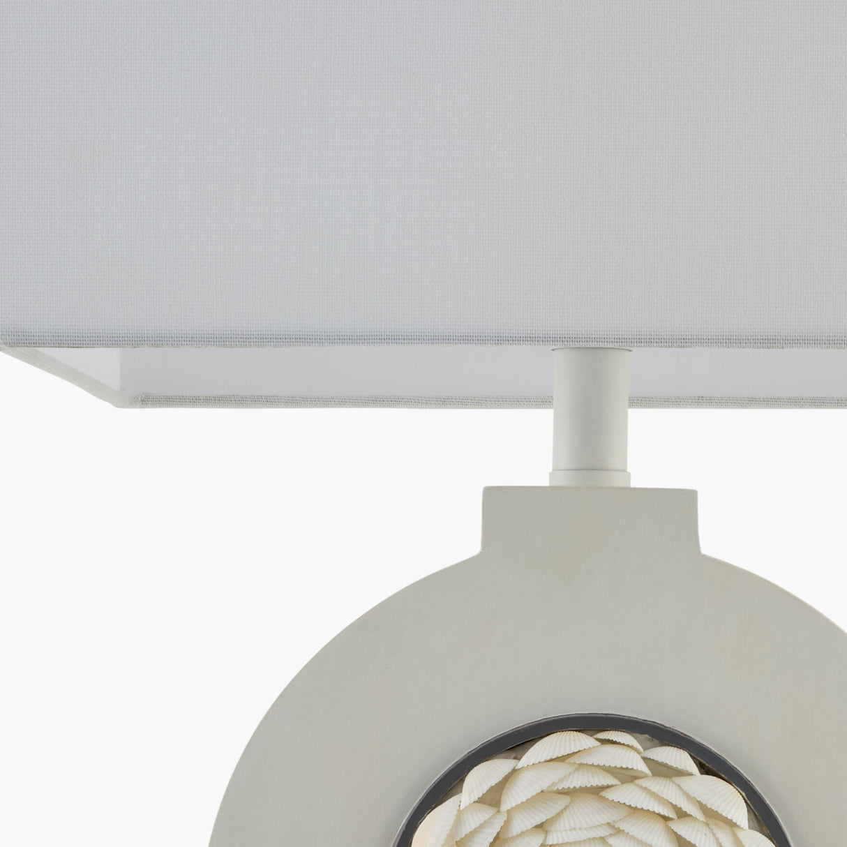 Modern European furniture - Shell Embellished Accent Table Lamp - www.oroa.com