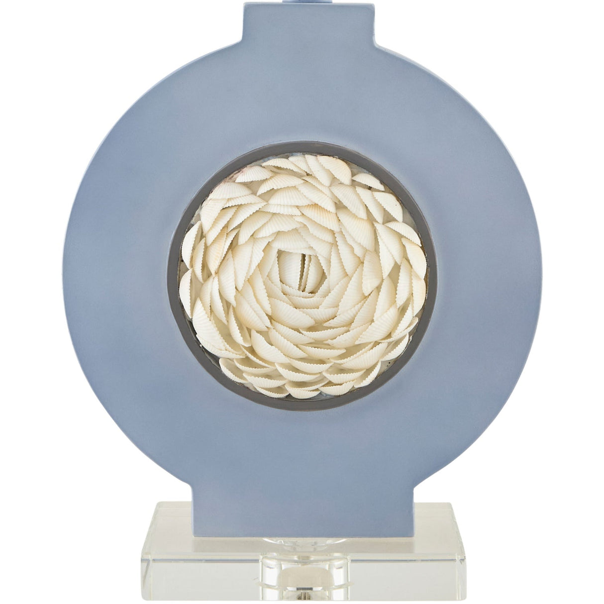 Modern European furniture - Shell Embellished Accent Table Lamp - www.oroa.com
