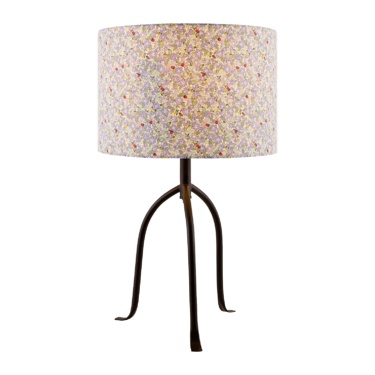 Modern European furniture - Floral Print Linen Table Lamp S - www.oroa.com