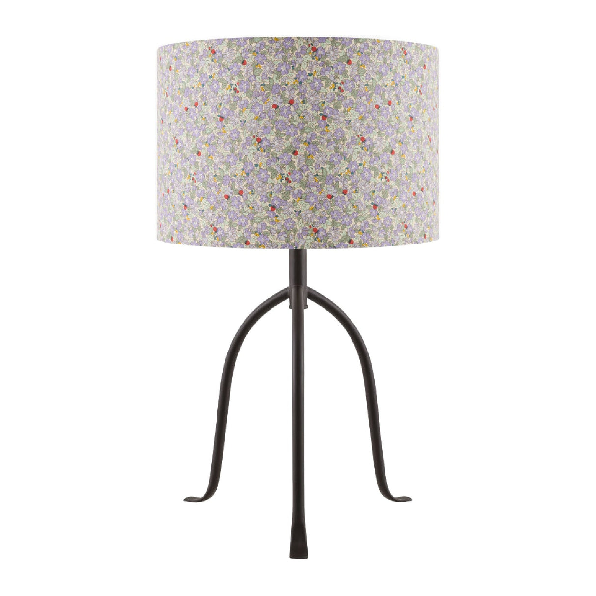 Modern European furniture - Floral Print Linen Table Lamp S - www.oroa.com