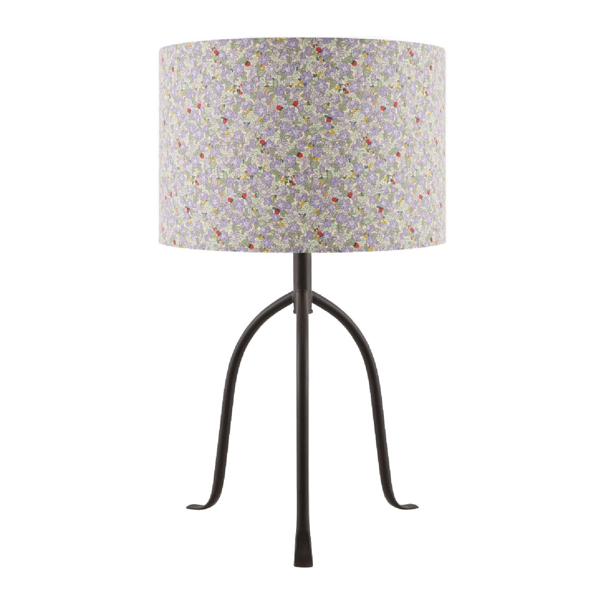 Modern European furniture - Floral Print Linen Table Lamp S - www.oroa.com