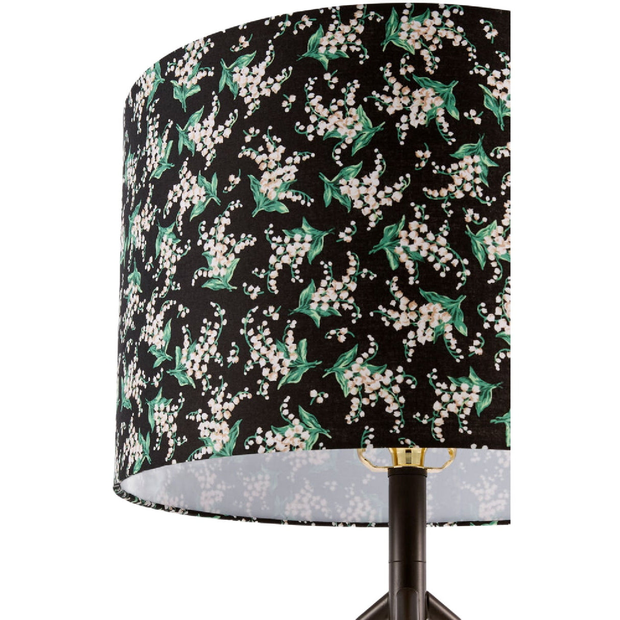 Modern European furniture - Floral Print Linen Table Lamp S - www.oroa.com