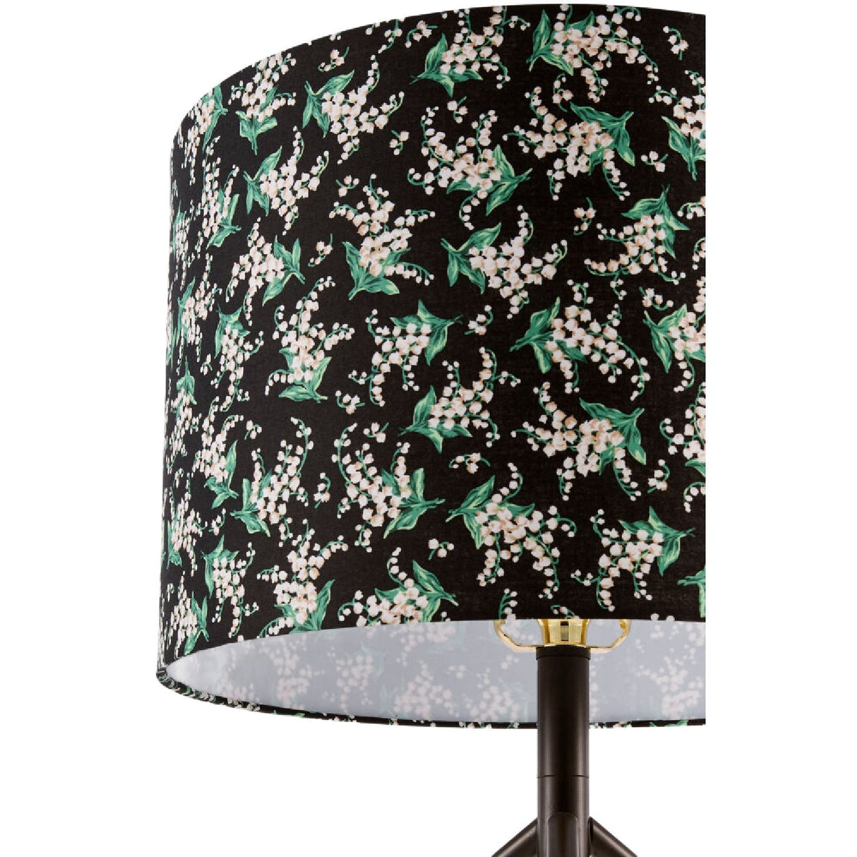 Modern European furniture - Floral Print Linen Table Lamp S - www.oroa.com