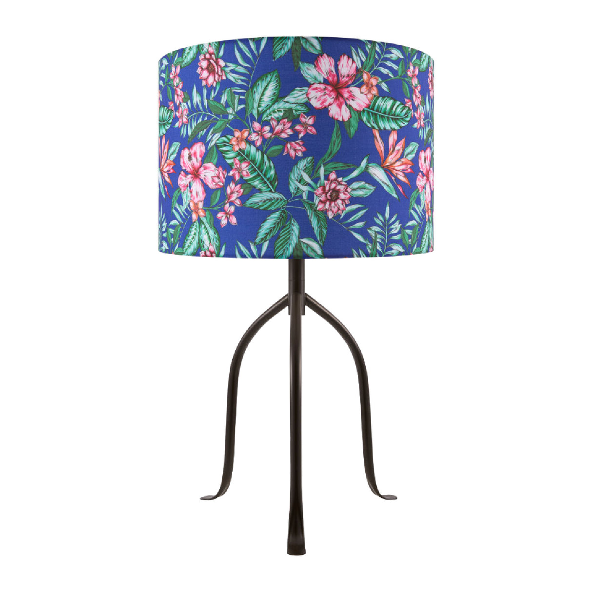 Floral Print Linen Table Lamp S | Oroa.com