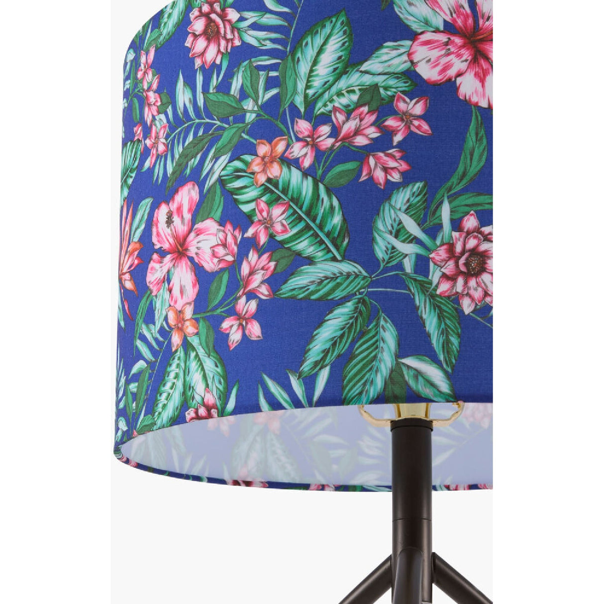 Modern European furniture - Floral Print Linen Table Lamp S - www.oroa.com