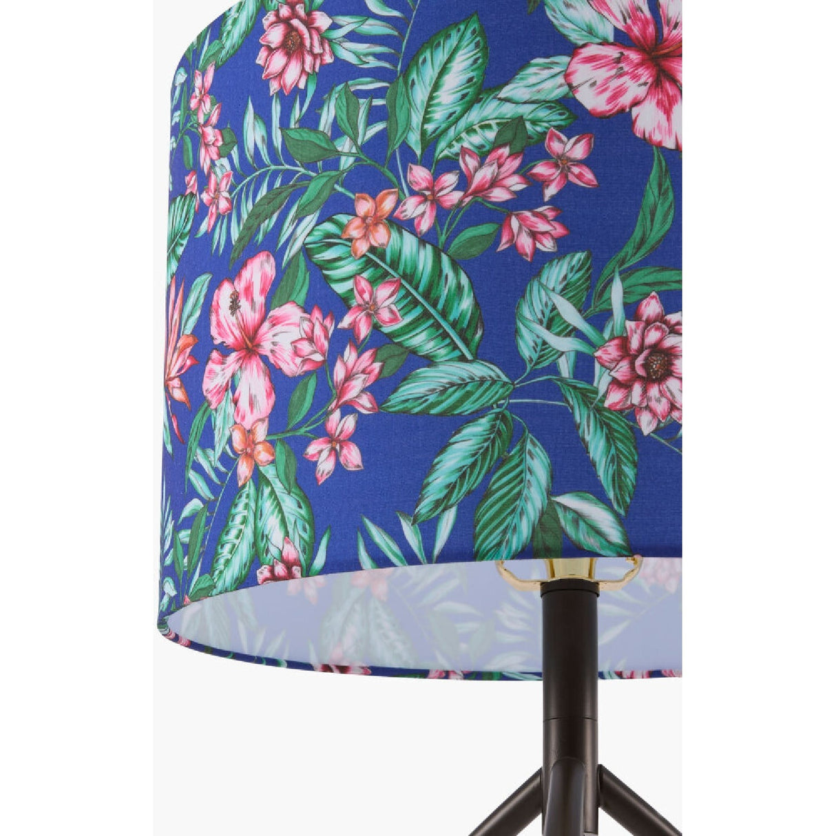 Modern European furniture - Floral Print Linen Table Lamp S - www.oroa.com