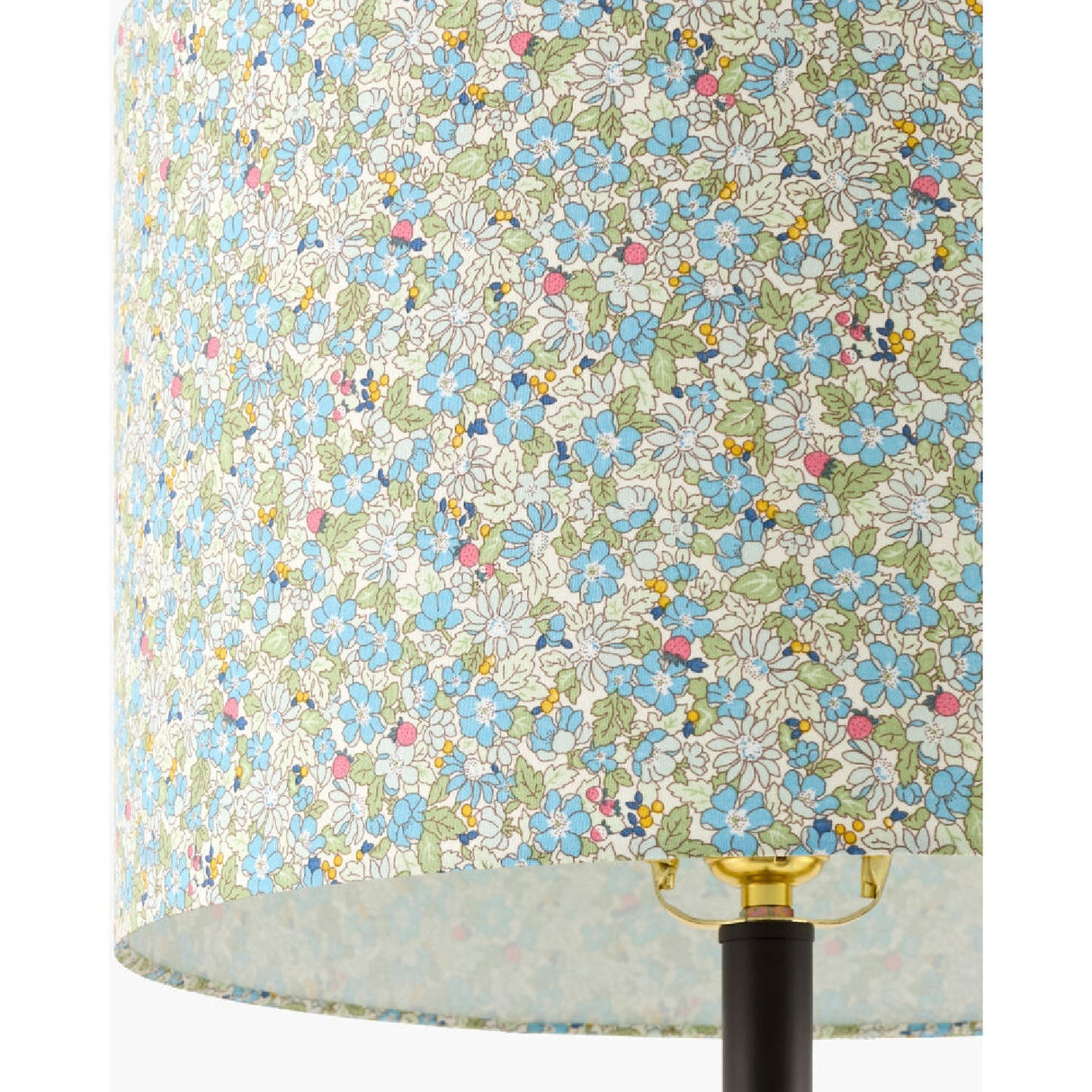 Modern European furniture - Floral Print Linen Table Lamp S - www.oroa.com