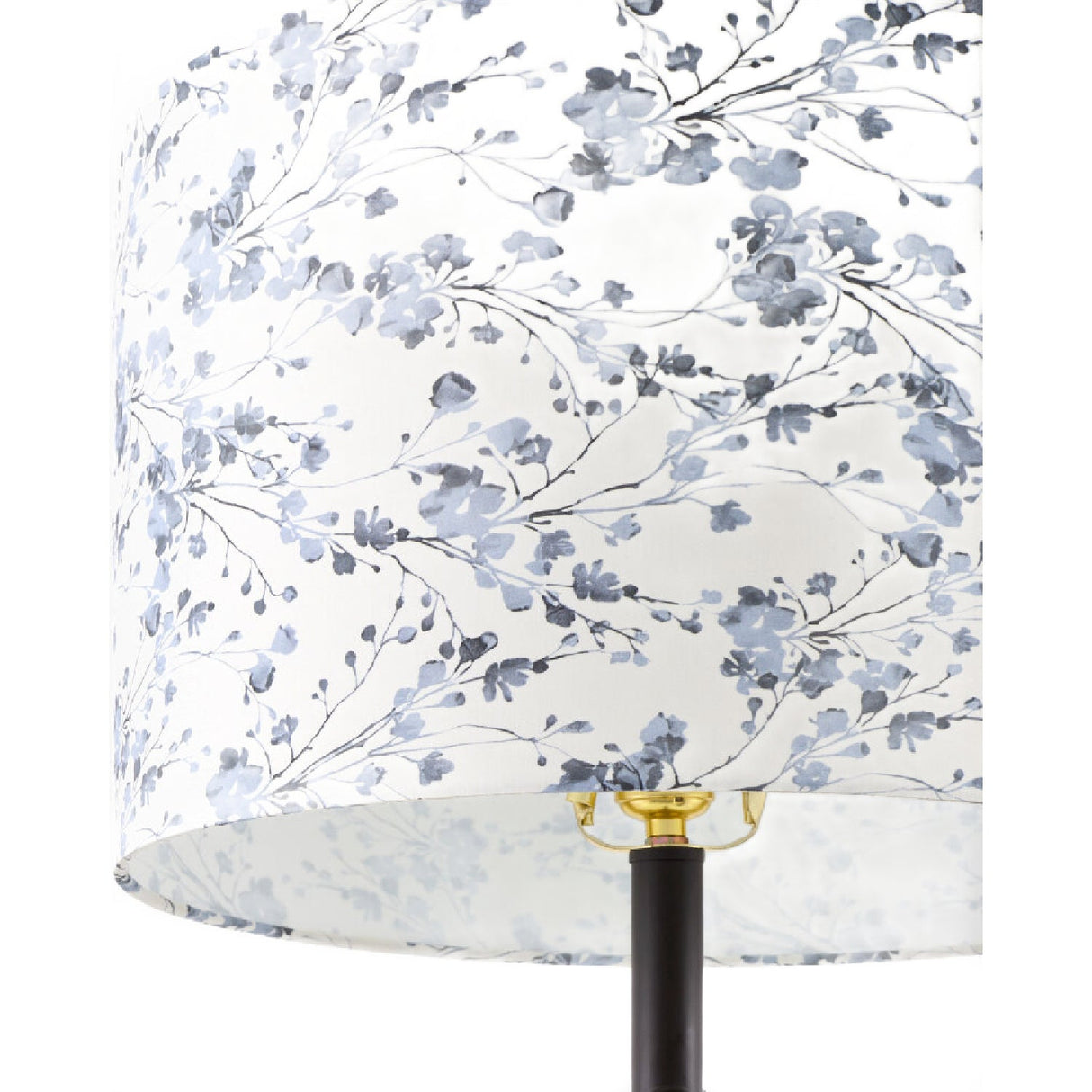 Modern European furniture - Floral Print Linen Table Lamp S - www.oroa.com