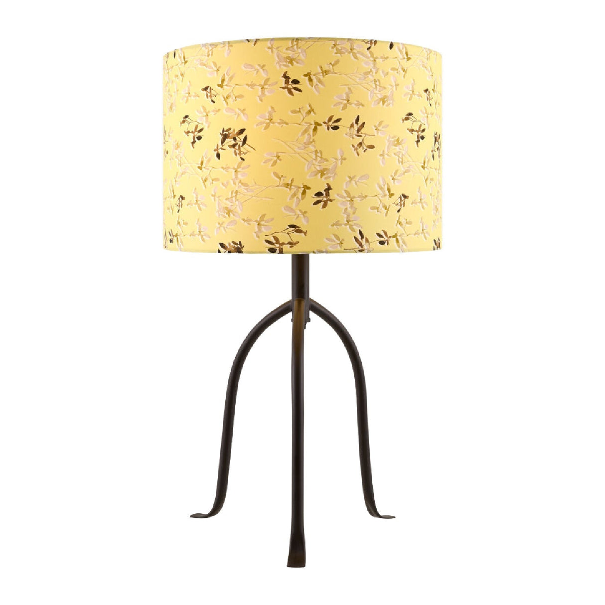 Modern European furniture - Floral Print Linen Table Lamp S - www.oroa.com