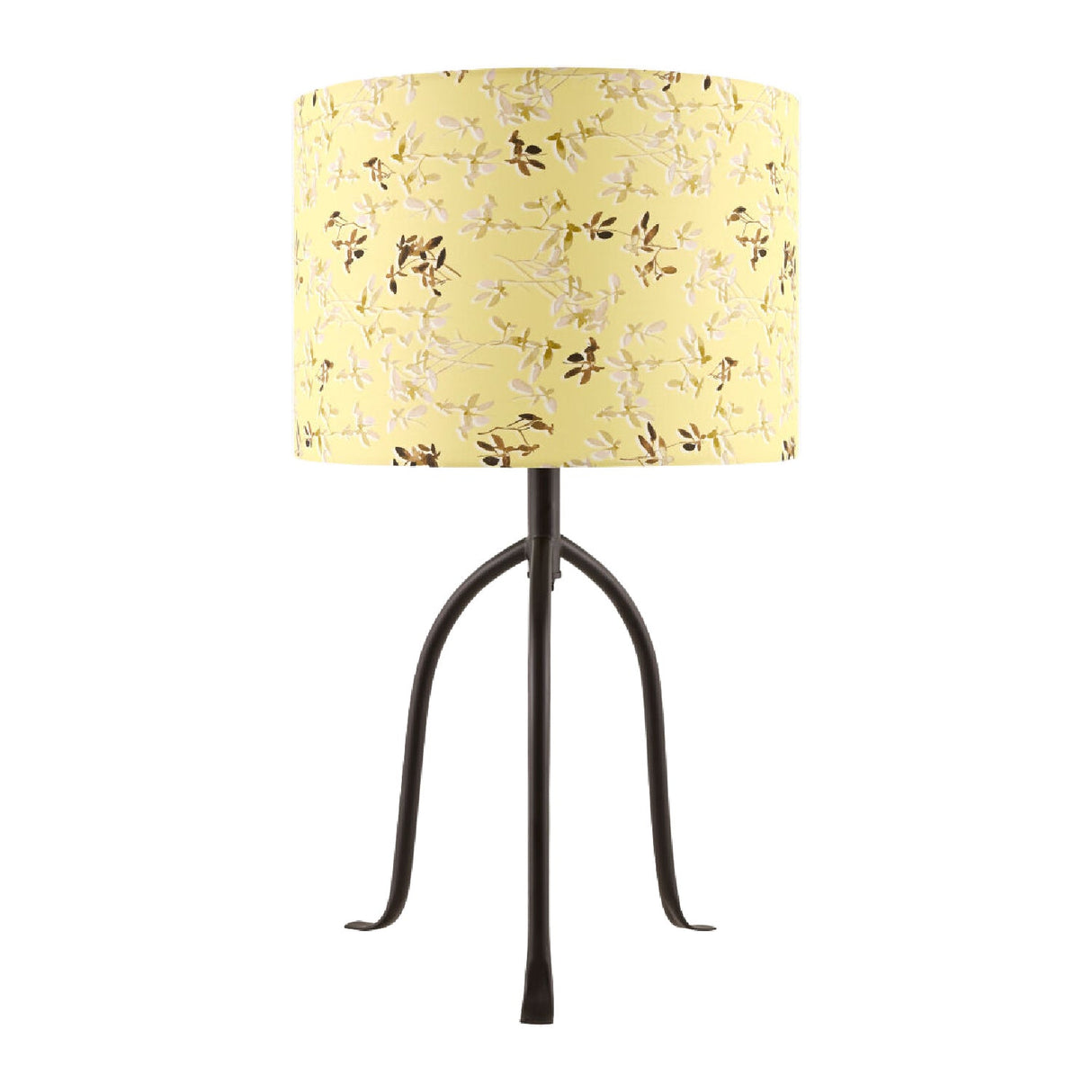 Modern European furniture - Floral Print Linen Table Lamp S - www.oroa.com